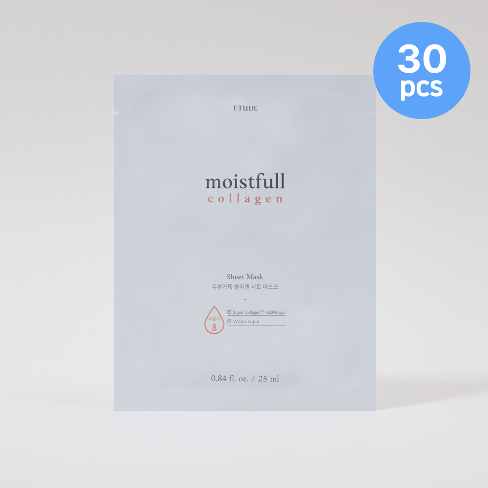 [SET] Moistfull Collagen Sheet Mask 30pcs