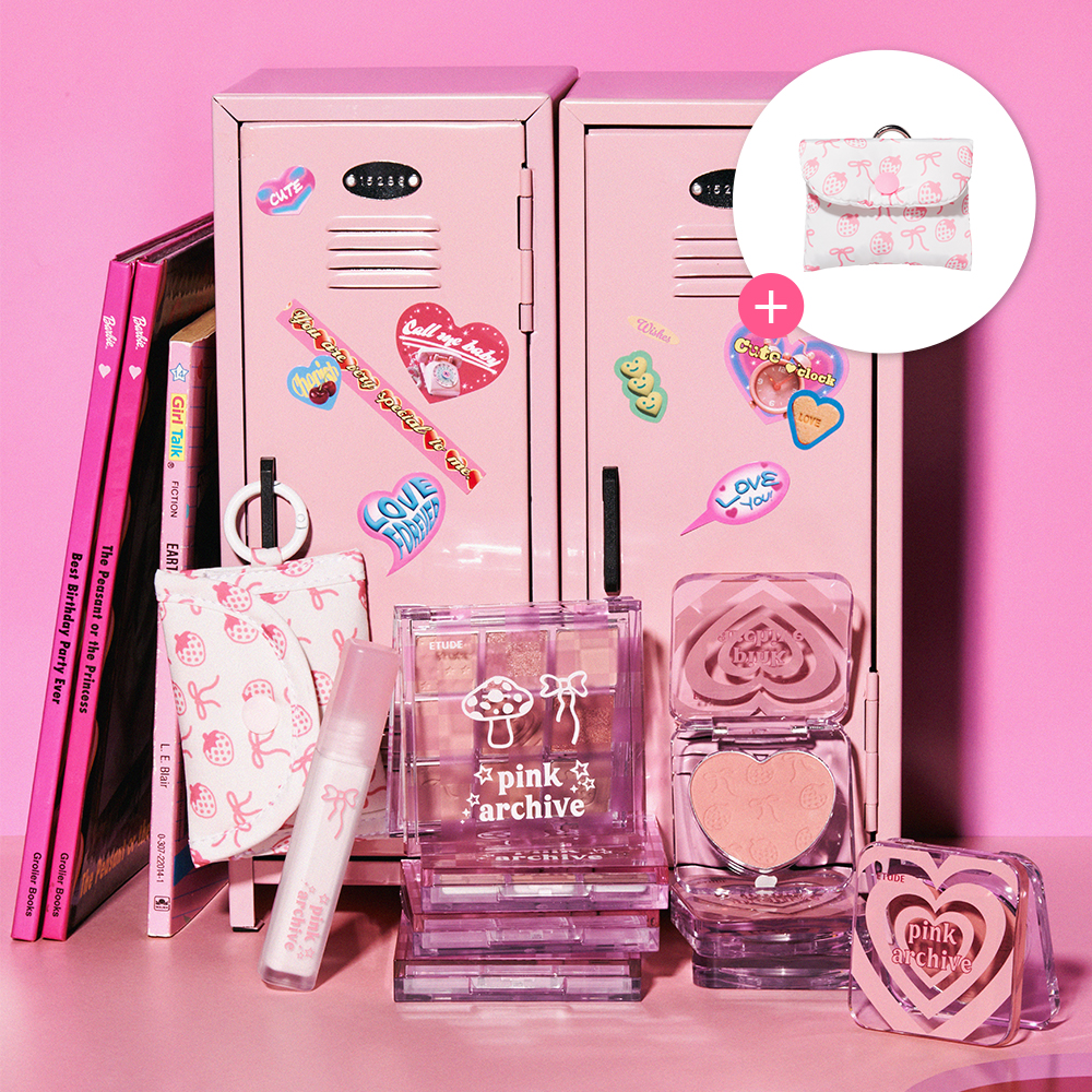[SET] Pink Archive Collection Full Set 3 Items (+Free Gift)