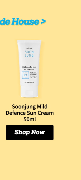 Soonjung Mild Defence Sun Cream