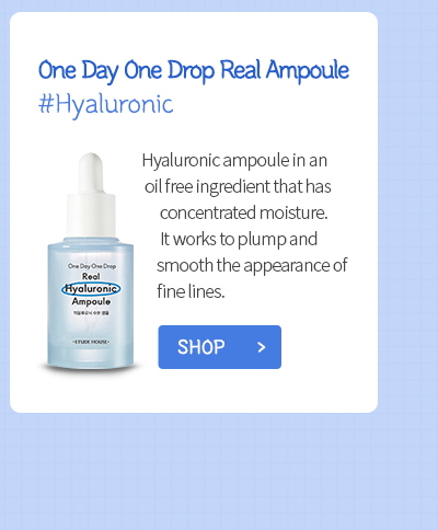 One Day One Drop Real Ampoule Hyaluronic