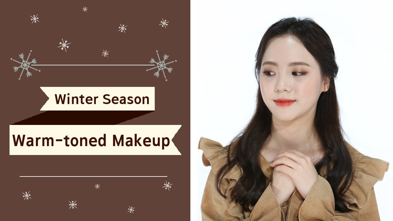 Winter Season Warm-toned Makeup Look