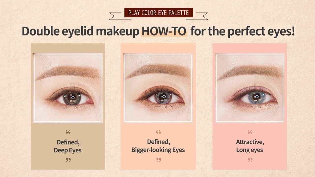 Double Eyelid Makeup How To For