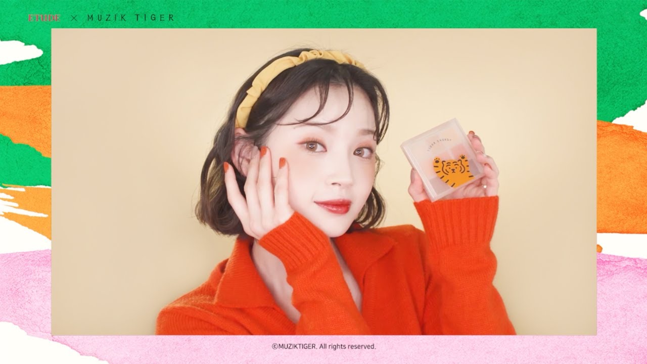 MUZIKTIGER x ETUDE Tiger Enegy Makeup Look