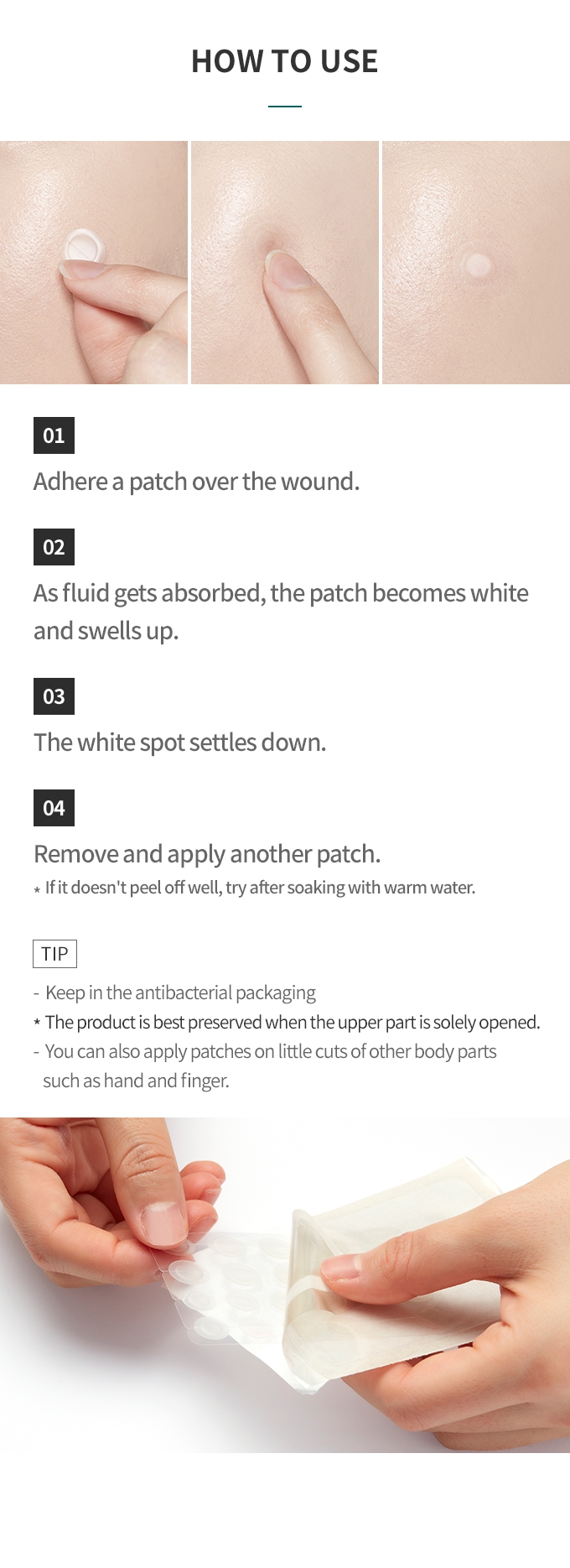 Hydrocolloid Trouble Patch