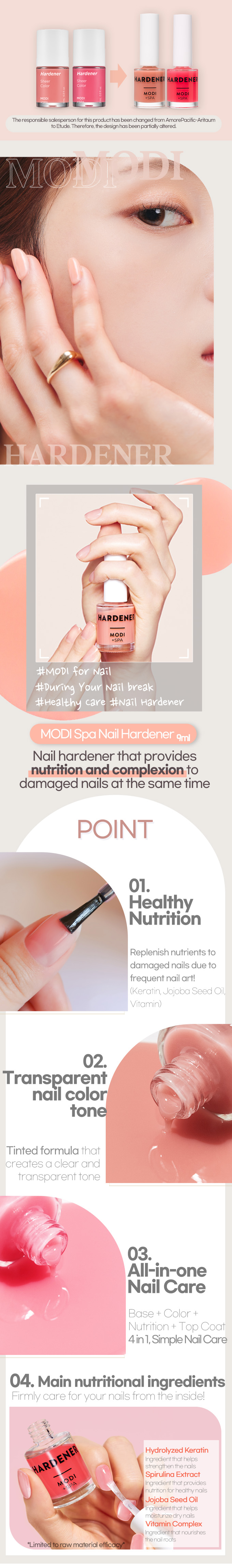 MODI Spa Nail Hardener MODI Spa Nail Hardener