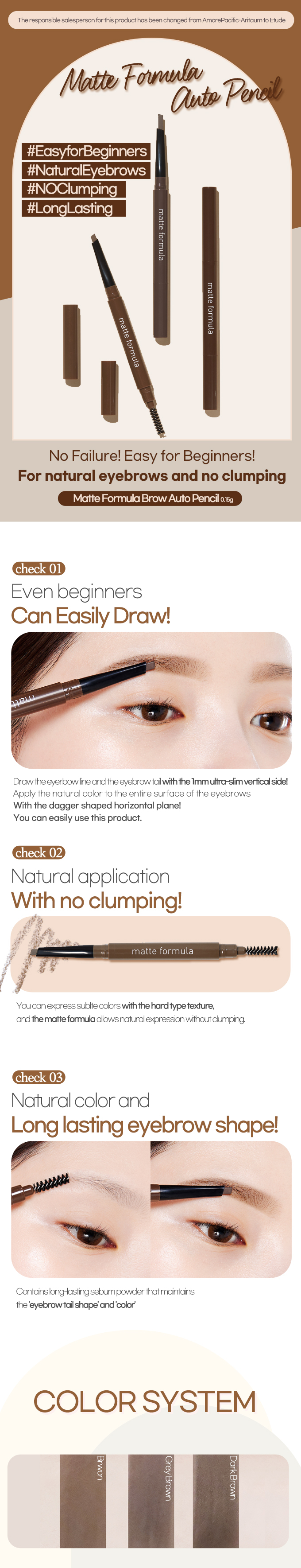 Matte Formula Brow Auto Pencil